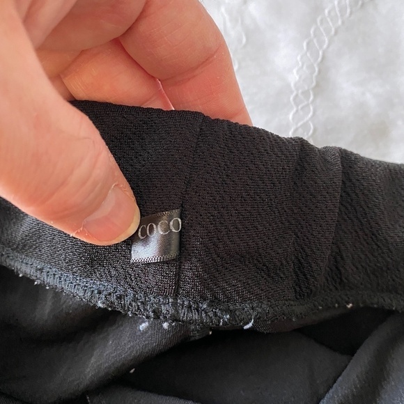 Urban Coco Women's Black Pull-On Mini Skirt‎ - Picture 4 of 11